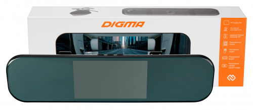 Видеорегистратор Digma FreeDrive 210 DUAL NIGHT FHD черный 12Mpix 1080x1920 1080p 170гр. GP6248 фото 5