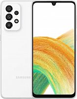 Смартфон Samsung SM-A336E Galaxy A33 5G 128Gb 8Gb белый моноблок 3G 4G 2Sim 6.4" 1080x2400 Android 12 48Mpix 802.11 a/b/g/n/ac NFC GPS GSM900/1800 GSM1900 TouchSc Protect A-GPS microSD max1024Gb