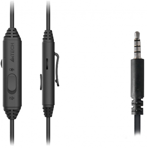 Наушники с микрофоном A4Tech Fstyler FH100i черный 1.8м накладные оголовье (FH100I (STONE BLACK)) фото 5