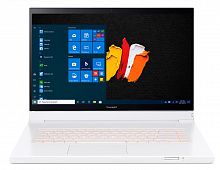 Трансформер Acer ConceptD 7 Ezel CC715-71-75DL Core i7 10750H/32Gb/SSD512Gb+512Gb/NVIDIA GeForce RTX 2070 8Gb/15.6"/IPS/Touch/UHD (3840x2160)/Windows 10 Professional 64/white/WiFi/BT/Cam