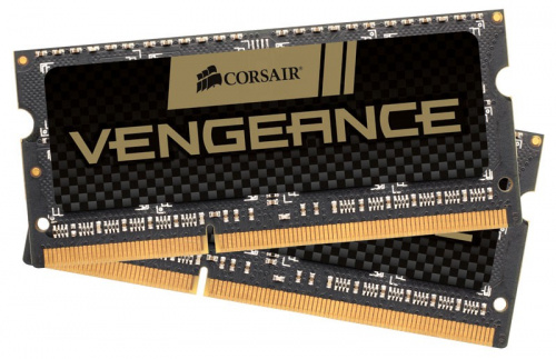 Память DDR3 2x4Gb 1600MHz Corsair CMSX8GX3M2A1600C9 Vengeance RTL PC3-12800 CL9 SO-DIMM 204-pin 1.5В фото 2
