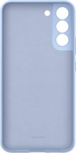 Чехол (клип-кейс) Samsung для Samsung Galaxy S22+ Silicone Cover голубой (EF-PS906TLEGRU) фото 3