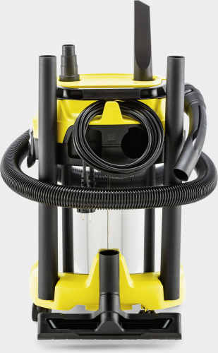 Строительный пылесос Karcher WD 3 P S V-17/4/20 1000Вт (уборка: сухая/сбор воды) желтый фото 3