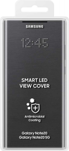 Чехол (флип-кейс) Samsung для Samsung Galaxy Note 20 Smart LED View Cover черный (EF-NN980PBEGRU) фото 5