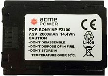 Аккумулятор для компактных камер и видеокамер AcmePower AP-NP-FZ100 для: Sony A7III/A7RIII/A9