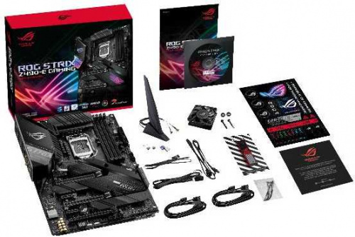 Материнская плата Asus ROG STRIX Z490-E GAMING Soc-1200 Intel Z490 4xDDR4 ATX AC`97 8ch(7.1) 2.5Gg RAID+HDMI+DP фото 8
