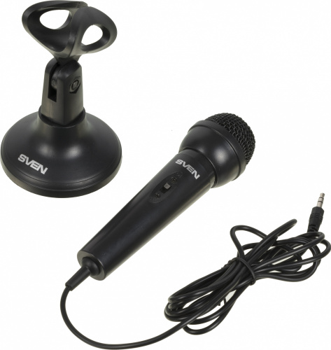 Микрофон проводной Sven MK-500 1.8м черный фото 5
