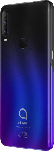 Смартфон Alcatel 5029Y 3L 64Gb 4Gb синий моноблок 3G 4G 2Sim 6.22" 720x1520 Android 10 48Mpix 802.11 b/g/n NFC GPS GSM900/1800 GSM1900 TouchSc MP3 FM A-GPS microSD max128Gb фото 5