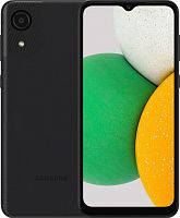 Смартфон Samsung SM-A032F Galaxy A03 Core 32Gb 2Gb черный моноблок 3G 4G 2Sim 6.5" 720x1600 Android 11 Go edition 8Mpix 802.11 b/g/n GPS GSM900/1800 GSM1900 TouchSc microSD max512Gb
