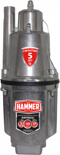 Садовый насос колодезный Hammer NAP250U 250Вт 1050л/час