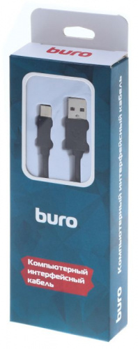 Кабель Buro BHP RET TYPEC1 BL USB (m)-USB Type-C (m) 1м черный фото 4