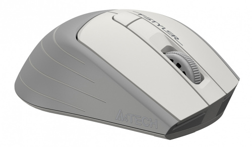 Мышь A4Tech Fstyler FG30 белый/серый оптическая (2000dpi) беспроводная USB (6but) фото 5
