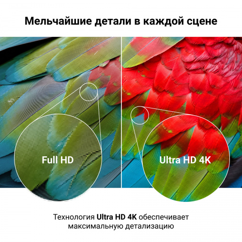 Телевизор LED Hyundai 75" H-LED75FU7002 Салют ТВ черный Ultra HD 60Hz DVB-T DVB-T2 DVB-C DVB-S DVB-S2 USB WiFi Smart TV (RUS) фото 17