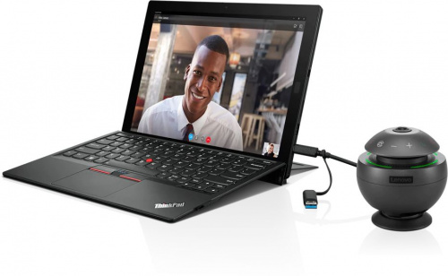 Камера Web Lenovo VoIP 360 серый 2Mpix (1920x1080) USB3.0 с микрофоном для ноутбука фото 6