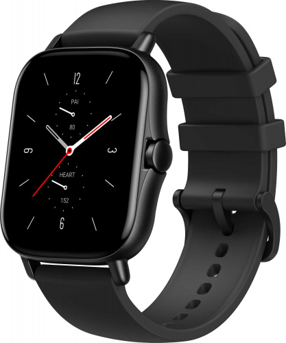 Смарт-часы Amazfit GTS 2 1.65" AMOLED черный фото 2