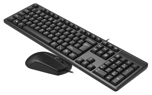 Клавиатура + мышь A4Tech KK-3330S клав:черный мышь:черный USB (KK-3330S USB (BLACK)) фото 5