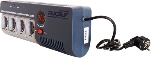 Стабилизатор напряжения Rucelf SRW-500-D 0.5кВА однофазный белый фото 2