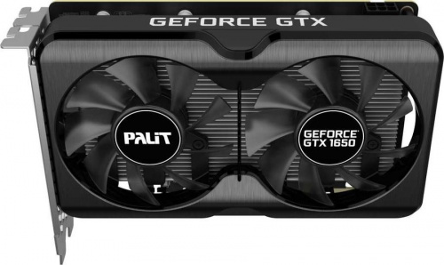 Видеокарта Palit PCI-E PA-GTX1650 GP 4G D6 NVIDIA GeForce GTX 1650 4096Mb 128 GDDR6 1410/12000 HDMIx1 DPx2 HDCP Ret фото 4