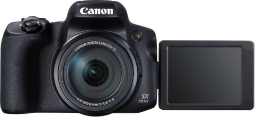 Фотоаппарат Canon PowerShot SX70 HS черный 20.3Mpix Zoom65x 3" 4K SDXC CMOS 1x2.3 IS opt turLCD rotLCD VF 10fr/s RAW 29.97fr/s HDMI/WiFi/LP-E12 фото 12