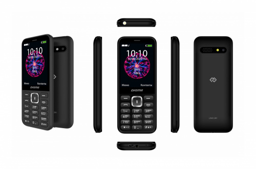 Мобильный телефон Digma C281 Linx 32Mb черный моноблок 2Sim 2.8" 240x320 0.08Mpix GSM900/1800 MP3 microSD фото 3
