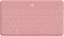 Клавиатура Logitech Keys-To-Go розовый USB беспроводная BT slim Multimedia