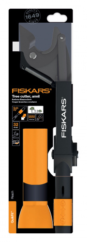 Сучкорез плоскостной Fiskars QuikFit 1001410 черный/оранжевый фото 2