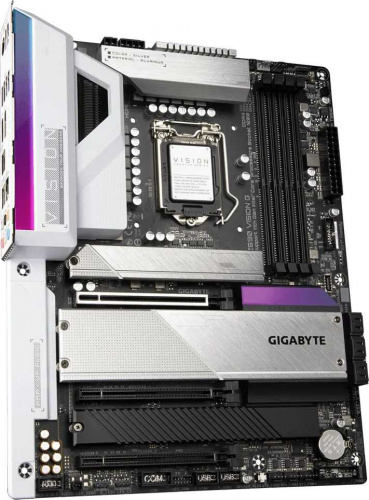 Материнская плата Gigabyte Z590 VISION G Soc-1200 Intel Z590 4xDDR4 ATX AC`97 8ch(7.1) 2.5Gg RAID+HDMI+DP фото 5