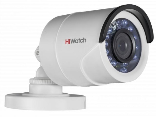 Камера видеонаблюдения Hikvision HiWatch DS-T100 6-6мм HD-TVI цветная корп.:белый фото 2