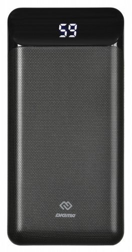 Мобильный аккумулятор Digma DG-20000-PL 20000mAh QC3.0/PD3.0 18W 3A 2xUSB-A/USB-C черный (DG-20000-PL-BK) фото 2