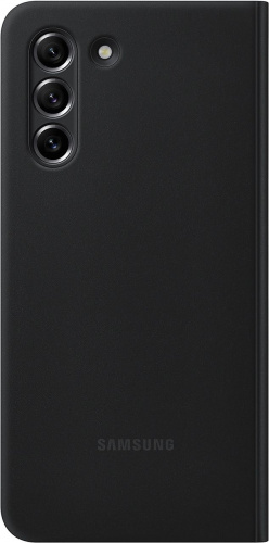 Чехол (флип-кейс) Samsung для Samsung Galaxy S21 FE Smart Clear View Cover черный (EF-ZG990CBEGRU) фото 4