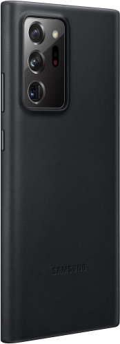 Чехол (клип-кейс) Samsung для Samsung Galaxy Note 20 Ultra Leather Cover черный (EF-VN985LBEGRU) фото 3