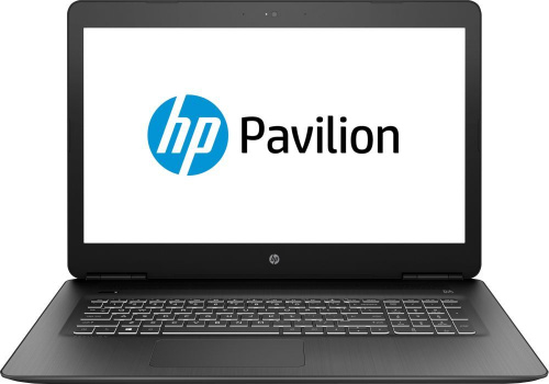 Ноутбук HP Pavilion Gaming 17-ab406ur Core i5 8300H/8Gb/1Tb/SSD128Gb/DVD-RW/nVidia GeForce GTX 1050 Ti 4Gb/17.3"/IPS/FHD (1920x1080)/Windows 10 64/black/WiFi/BT/Cam