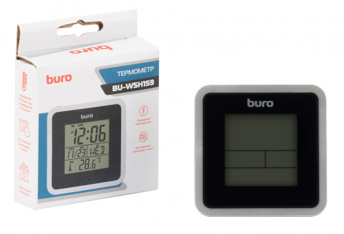 Термометр Buro BU-WSH159 черный фото 4