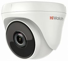 Камера видеонаблюдения аналоговая HiWatch DS-T233 2.8-2.8мм HD-TVI цв. корп.:белый (DS-T233 (2.8 MM))