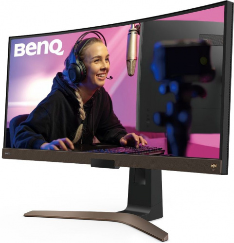 Монитор Benq 37.5" EW3880R черный IPS LED 21:9 HDMI M/M матовая HAS Pivot 300cd 178гр/178гр 3840x1600 DisplayPort UWQHD USB 13кг фото 4