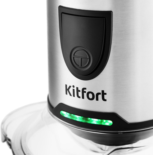 Измельчитель электрический Kitfort КТ-3010 1.2л. 200Вт серебристый/черный фото 5