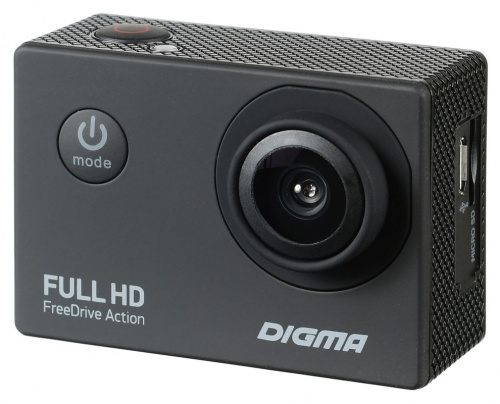 Видеорегистратор Digma FreeDrive Action Full HD черный 1.2Mpix 1080x1920 1080p 140гр. фото 18