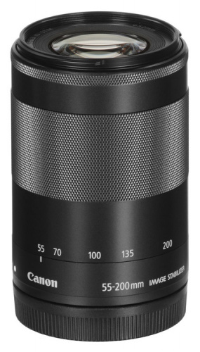 Объектив Canon EF-M IS STM (9517B005) 55-200мм f/4.5-6.3 черный фото 4