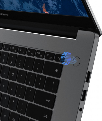 Ноутбук Huawei MateBook B3-520 Core i5 1135G7 8Gb SSD512Gb Intel Iris Xe graphics 15.6" IPS FHD (1920x1080) Windows 10 Professional grey WiFi BT Cam (53012KFG) фото 12