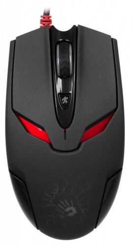 Клавиатура + мышь A4Tech Bloody Q1100 (Q100+S2) клав:черный/красный мышь:черный/красный USB Multimedia фото 3
