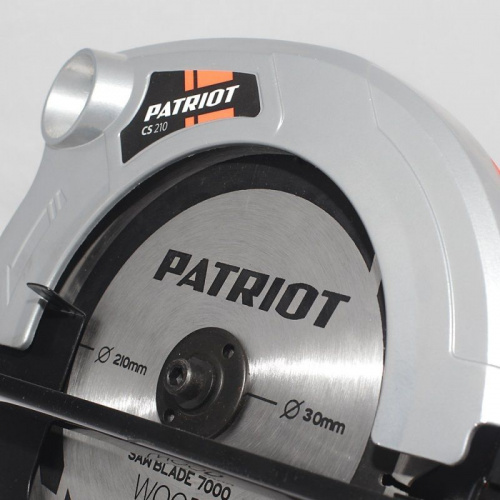 Циркулярная пила (дисковая) Patriot CS 210 2000Вт (ручная) фото 5