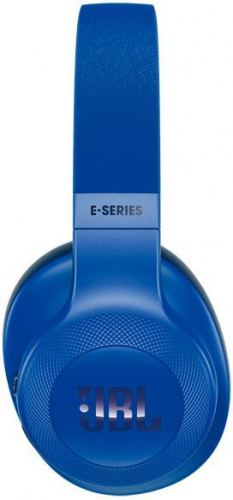 Гарнитура мониторы JBL E55BT Lifestyle синий беспроводные bluetooth (оголовье) фото 4