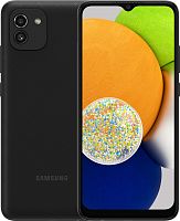 Смартфон Samsung SM-A035F Galaxy A03 32Gb 3Gb черный моноблок 3G 4G 2Sim 6.5" 720x1600 Android 10 48Mpix 802.11 b/g/n/ac GPS GSM900/1800 GSM1900 TouchSc microSD max1024Gb