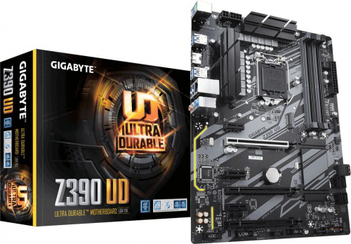 Материнская плата Gigabyte Z390 UD Soc-1151v2 Intel Z390 4xDDR4 ATX AC`97 8ch(7.1) GbLAN RAID+HDMI фото 5