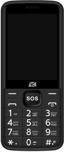 Мобильный телефон ARK Power 4 32Mb черный моноблок 2Sim 2.8" 240x320 Mocor 0.3Mpix GSM900/1800 MP3 FM microSD max32Gb