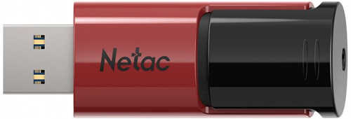Флеш Диск Netac 64GB U182 NT03U182N-064G-30RE USB3.0 красный/черный фото 2