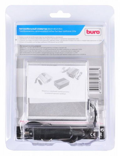Автоинвертор Buro BUM-8102CI150 150Вт фото 5