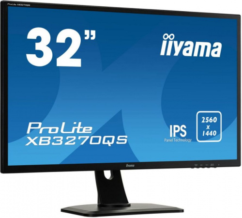 Монитор Iiyama 32" ProLite XB3270QS-B1 черный IPS 4ms 16:9 DVI HDMI M/M матовая HAS Pivot 1200:1 250cd 178гр/178гр 2560x1440 DisplayPort Ultra HD 2K (1440p) фото 7