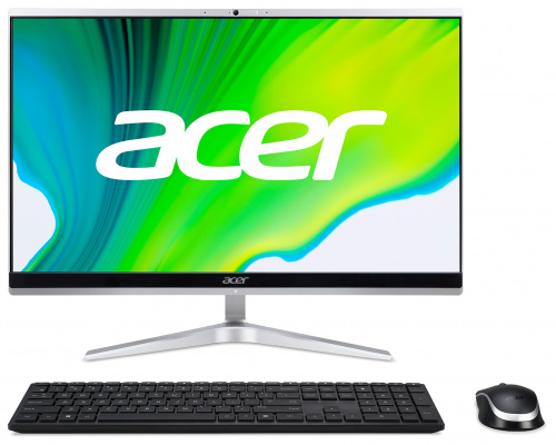 Моноблок Acer Aspire C22-1650 21.5" Full HD i5 1135G7 (2.4) 8Gb SSD256Gb Iris Xe CR noOS GbitEth WiFi BT 65W клавиатура мышь Cam серебристый 1920x1080 фото 7