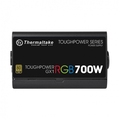 Блок питания Thermaltake ATX 700W Toughpower GX1 RGB 80+ gold (20+4pin) APFC 120mm fan color LED 8xSATA RTL фото 4